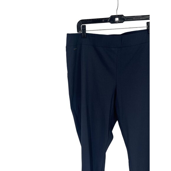 The Limited Womens Navy Blue Stretch Pants Size 18W exact stretch ankle - Picture 2 of 6